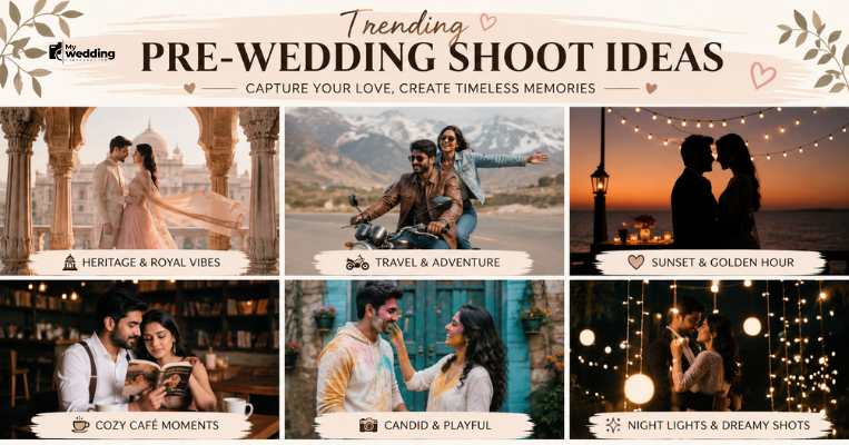 Trending Pre-Wedding Shoot Ideas for Indian Couples